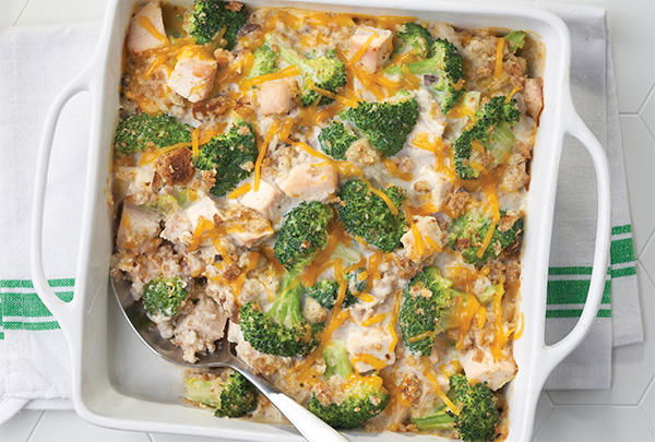 Turkey & Stuffing Casserole
